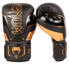 Venum Elite Evo Boxing Gloves - Black/Bronze
