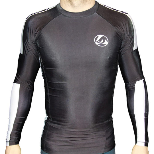 Bad Boy Eyecon LS Rashguard Rashguards Bad Boy Black X Small