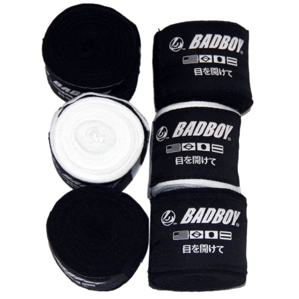 Bad Boy Omega Premium Hand Wraps (3 pack) Hand Wraps Bad Boy