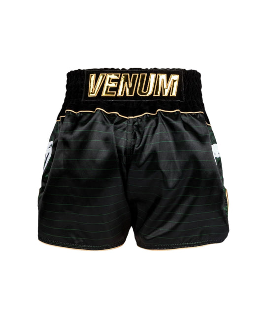 Venum Attack Muay Thai Short - Black/Green