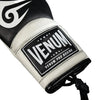 Venum Giant 2.0 Mike Tyson Pro Boxing Gloves with Laces - Deep Black/Optical White