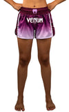 Venum Iris Muay Thai Shorts - Plum/White
