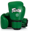 Fairtex Leather Boxing Gloves - Green