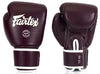 Fairtex Leather Boxing Gloves - Maroon