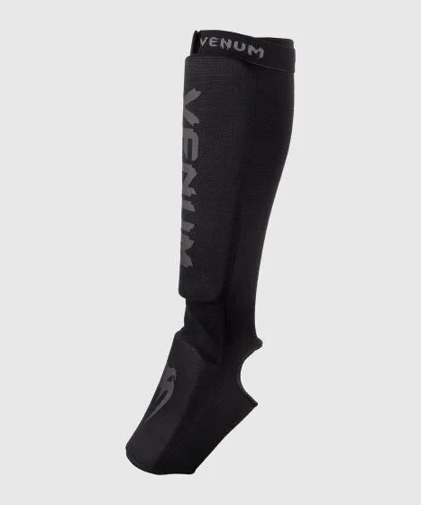 Venum Kontact Shin Guards - Black/Black