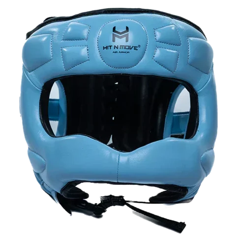 Hit N Move Face Saver Headgear - Sky Blue