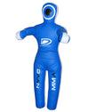 DAAN MMA Elite Grappling Dummy Premium Leather Power Partner - Blue