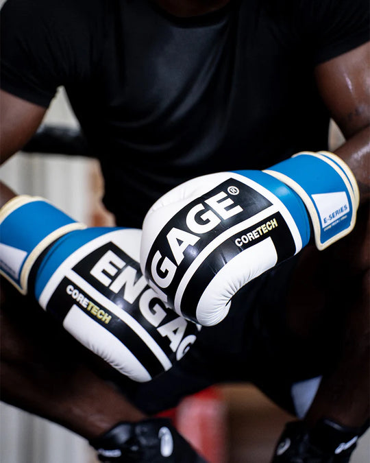Engage E-Series Boxing Gloves - Military Blue