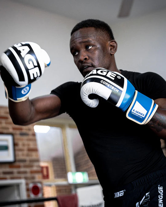 Engage E-Series Boxing Gloves - Military Blue