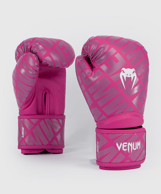 Venum Contender 1.5 XT Boxing Gloves - White/Pink