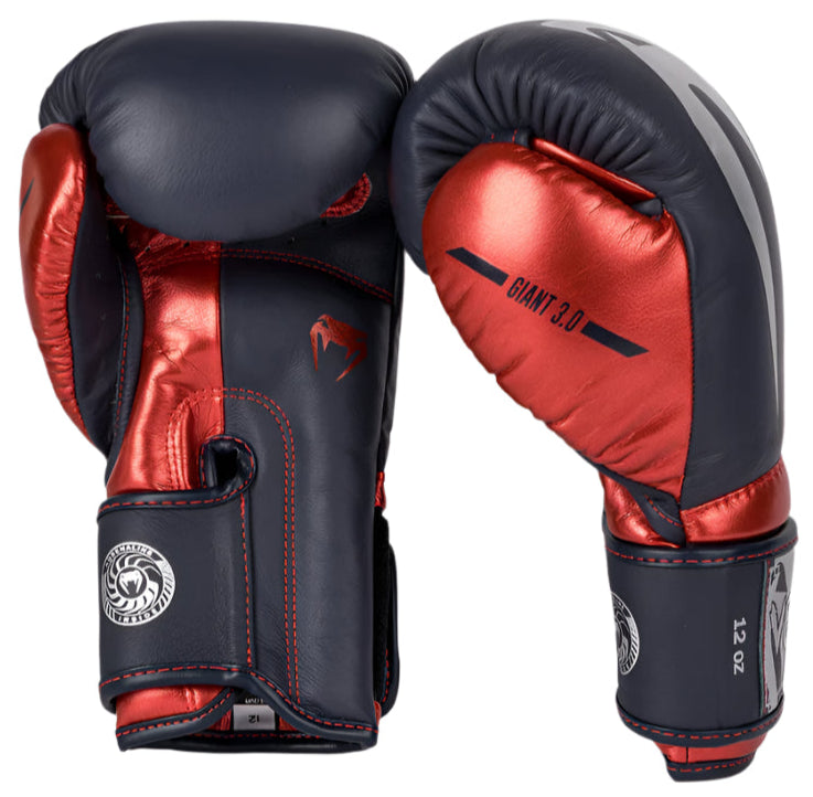 Venum Giant 3.0 Boxing Gloves - Special Edition - Navy Blue/Red