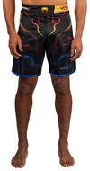 Venum x TEKKEN 8 Fight Shorts - Yoshimitsu - Black/Orange