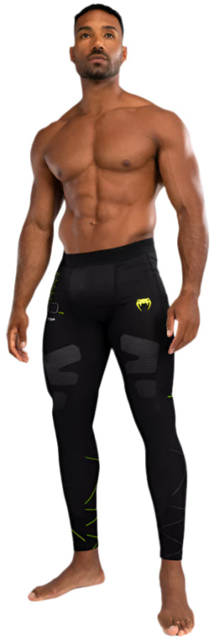 Venum Training Camp 4.0 Spats - Black/Neon Green