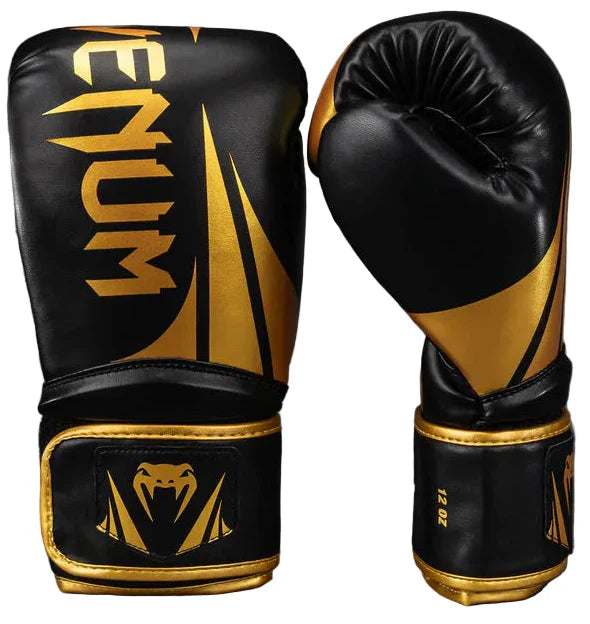 Venum Challenger 2.5 Boxing Gloves – Black/Gold