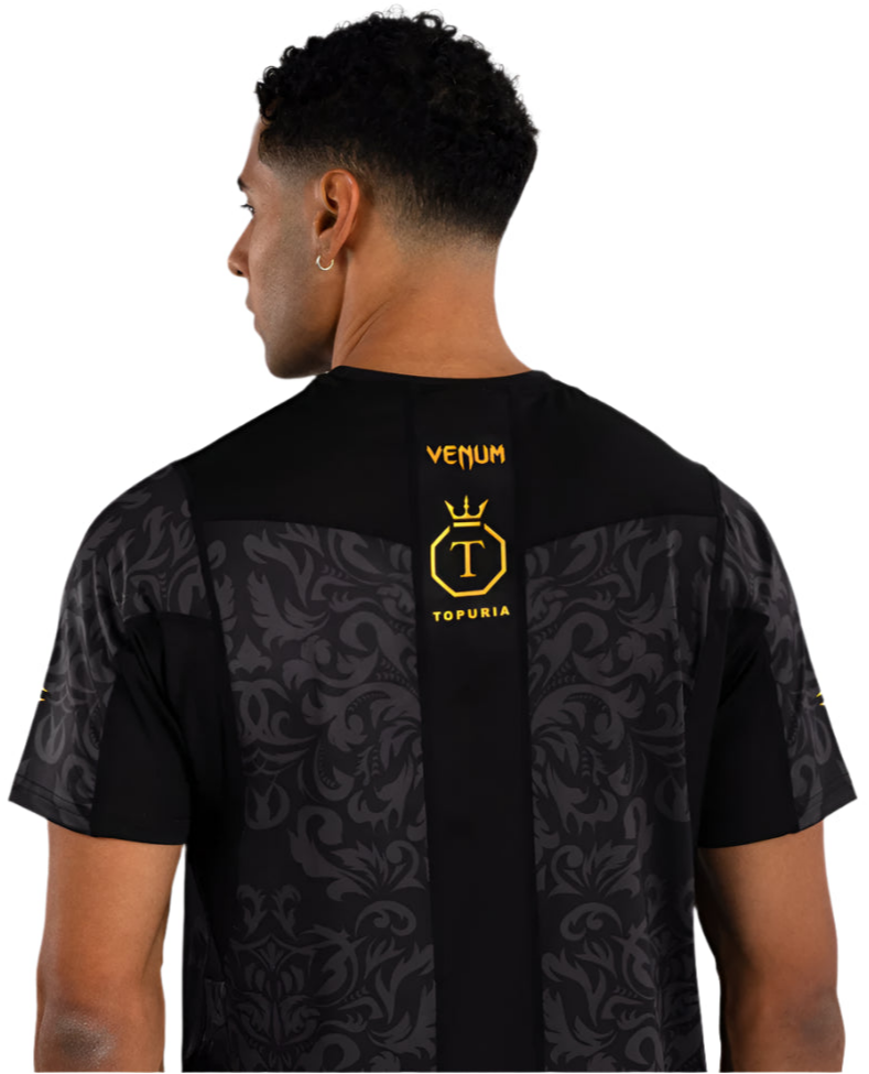Venum X Ilia Topuria Unmatched Dry-Tech Shirt - Black/Gold