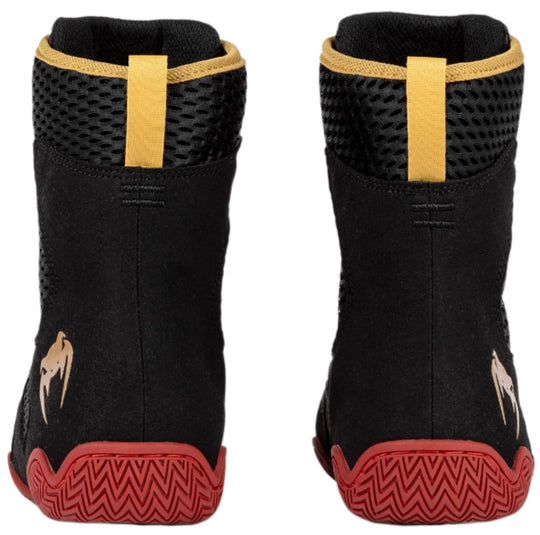 Venum Contender Boxing Shoes - Black/Gold/Red