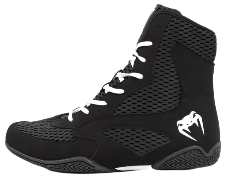 Venum Contender Boxing Shoes - Black/White