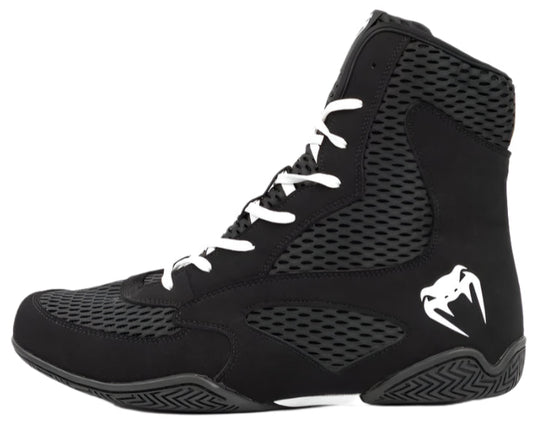 Venum Contender Boxing Shoes - Black/White