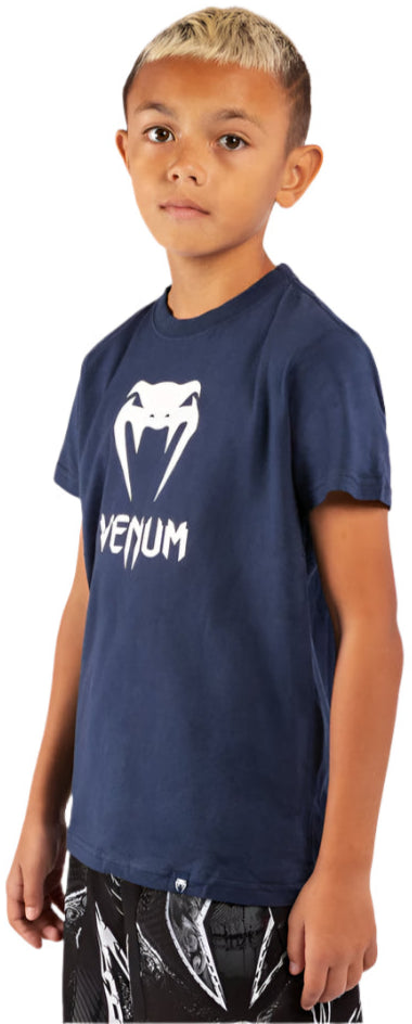 Venum Classic T-Shirt - Kids - Navy Blue