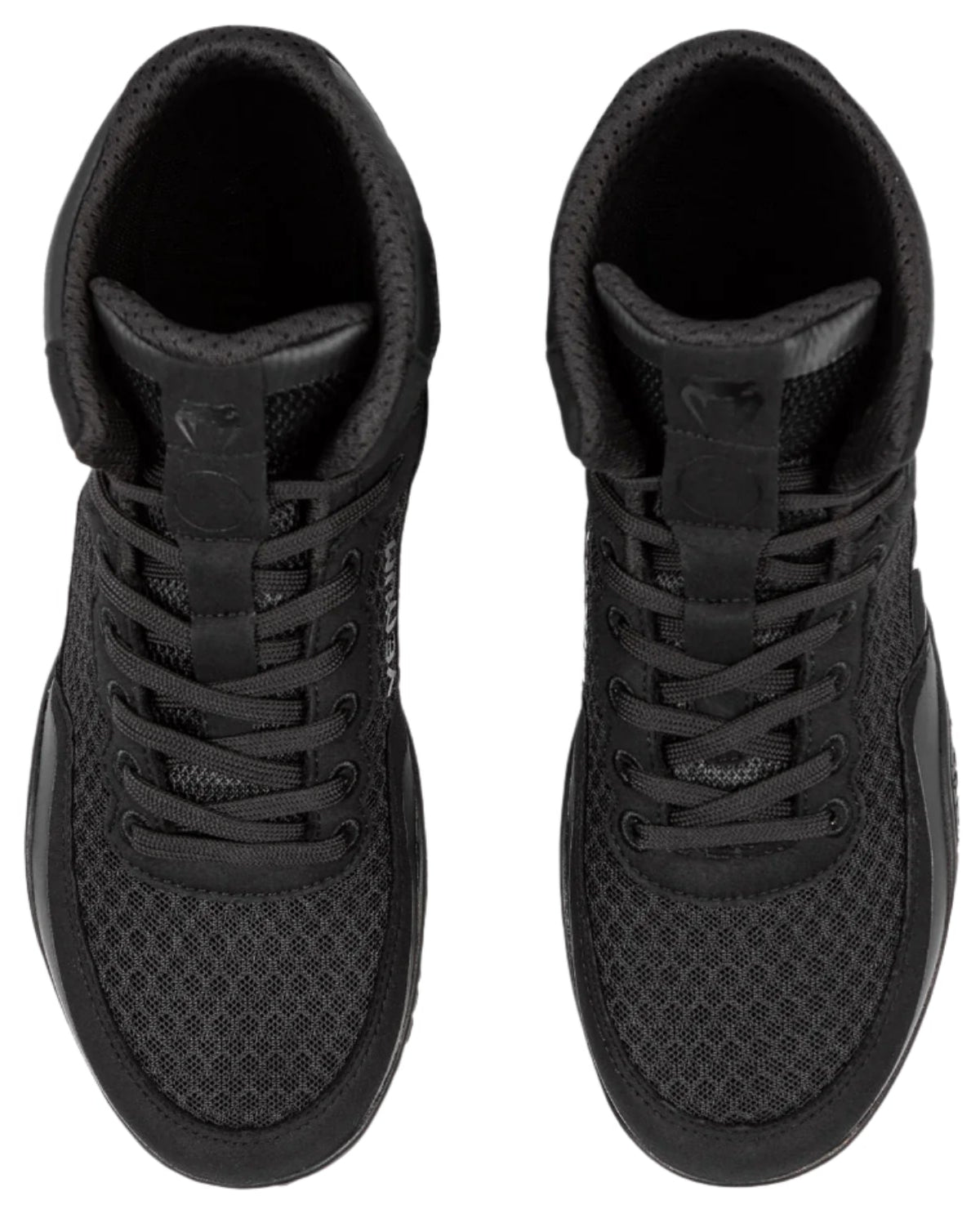 Venum Elite Wrestling Shoes - Black/Black