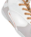 Venum Elite Boxing Shoes - White/Gold
