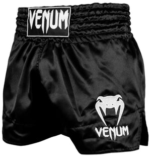 Venum Classic Muay Thai Short - Black/White
