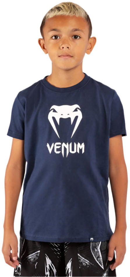 Venum Classic T-Shirt - Kids - Navy Blue