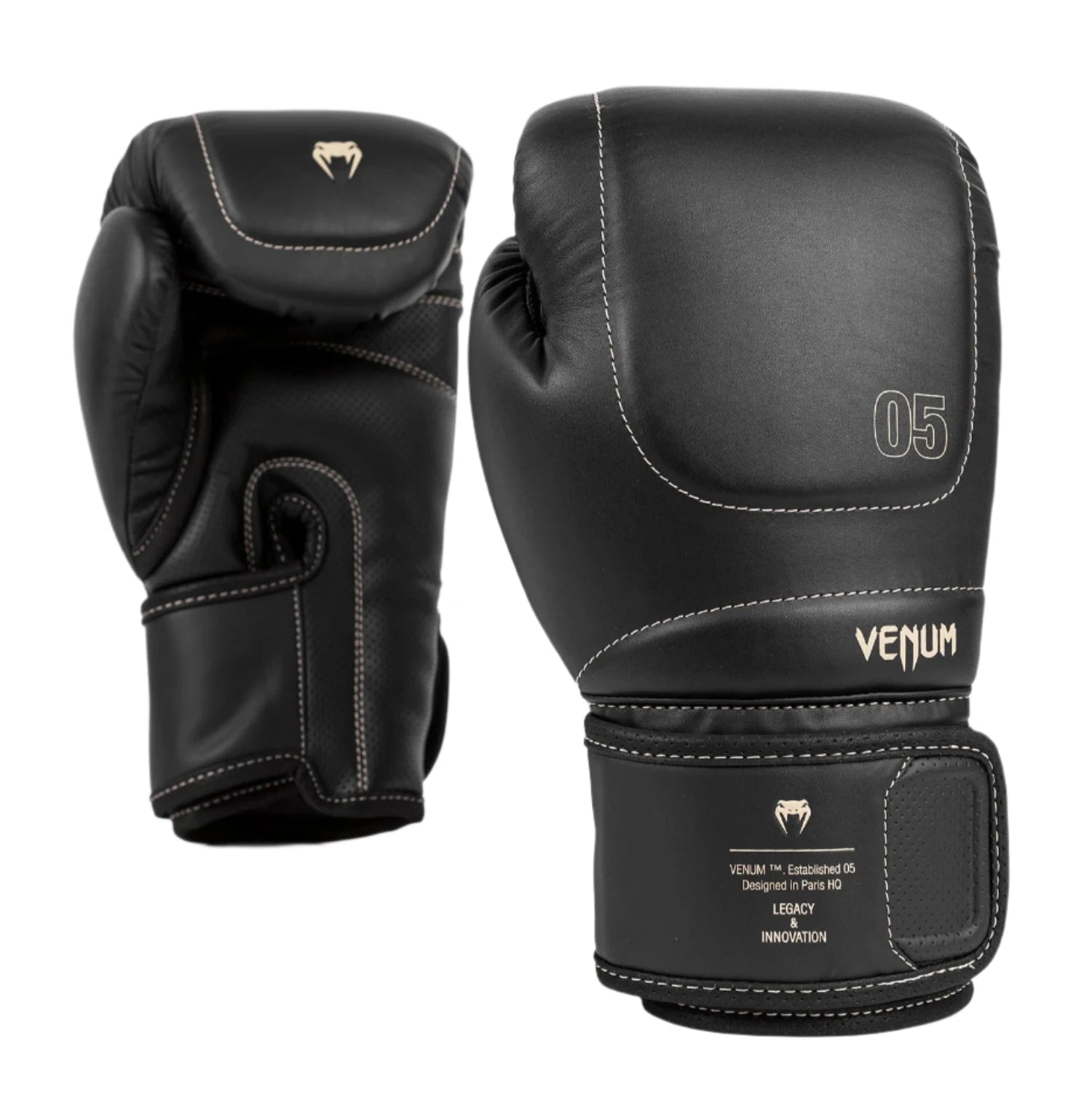Venum Impact Evo Boxing Gloves - Black