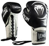 Venum Giant 2.0 Mike Tyson Pro Boxing Gloves with Laces - Deep Black/Optical White