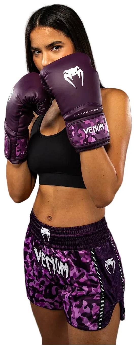 Venum Iris Muay Thai Shorts - Plum/Pink