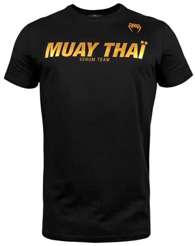 Venum Muay Thai VT T-Shirt - Black/Gold