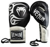 Venum Giant 2.0 Mike Tyson Pro Boxing Gloves with Laces - Deep Black/Optical White