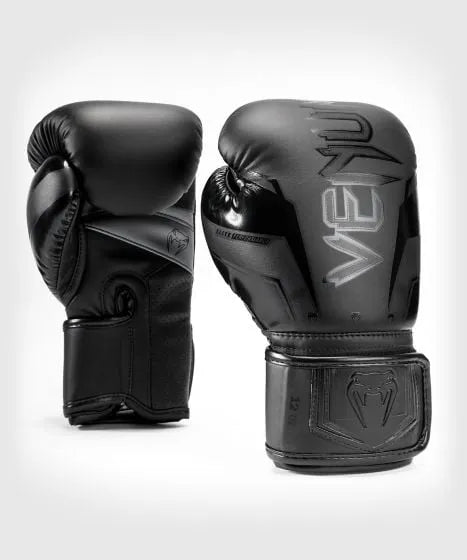 Venum Boxing Gloves Elite Evo - Black/Black