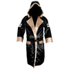 Cleto Reyes Boxing Robe with Hood Boxing Robes Cleto Reyes Black/Gold Medium
