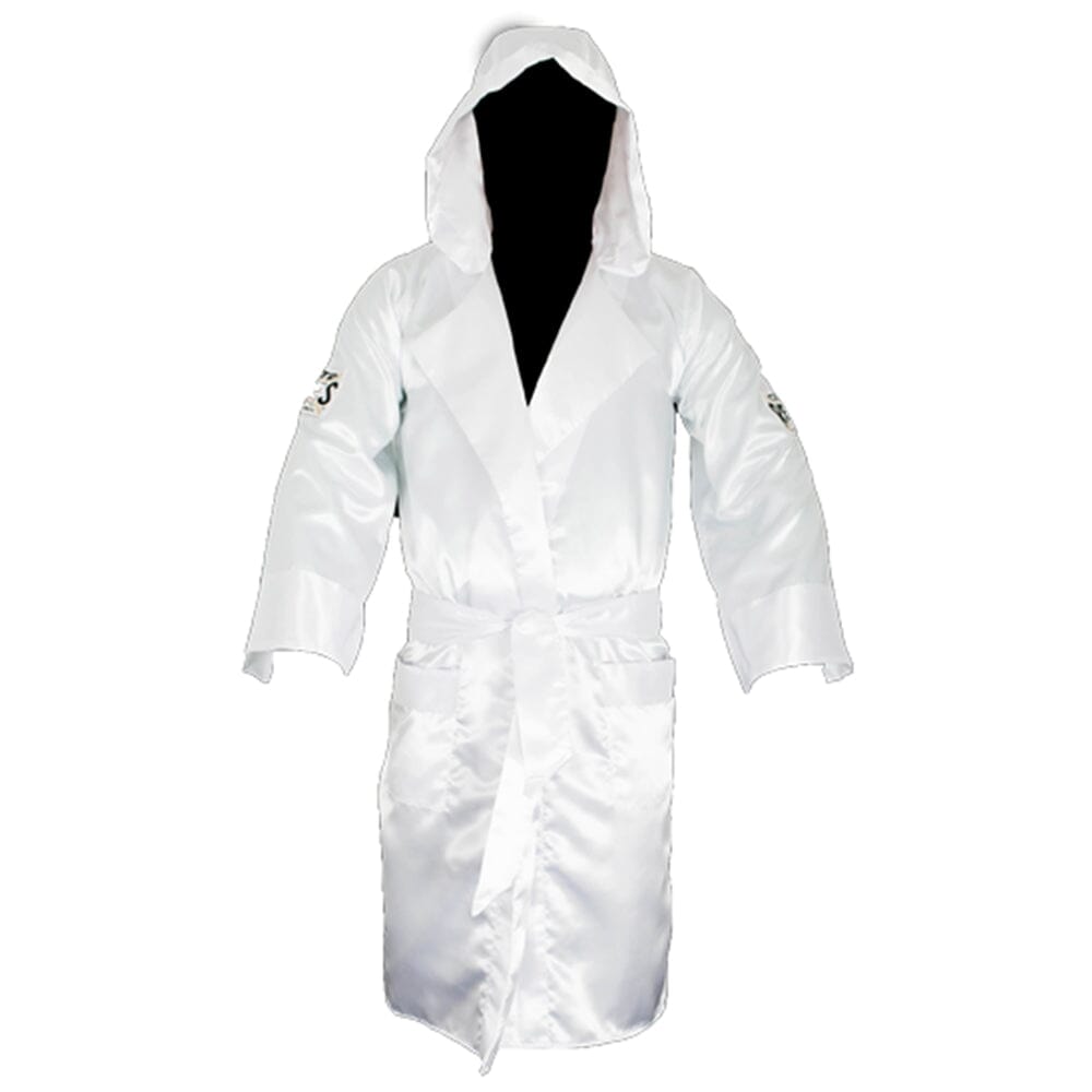 Cleto Reyes Boxing Robe with Hood Boxing Robes Cleto Reyes White Medium