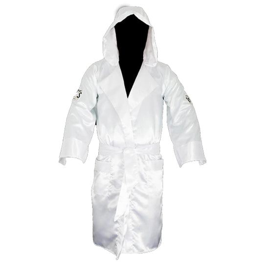 Cleto Reyes Boxing Robe with Hood Boxing Robes Cleto Reyes White Medium