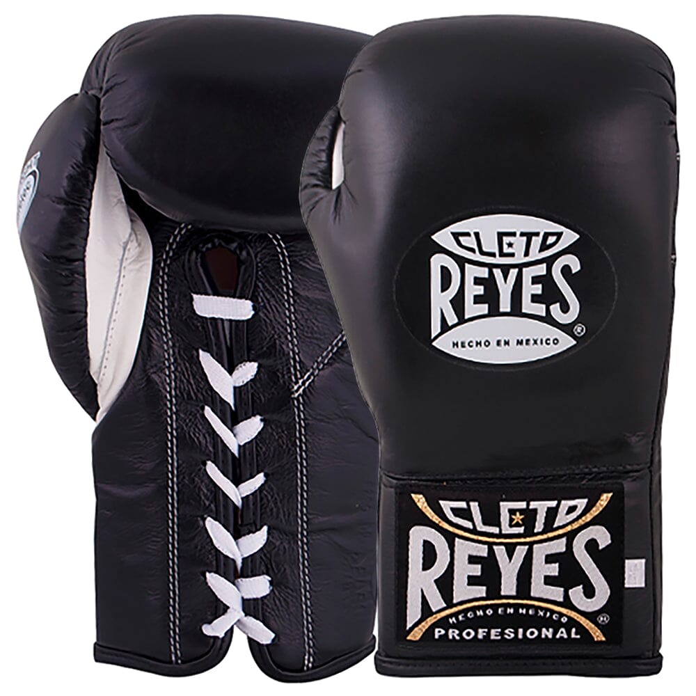 Cleto Reyes Official Safetec Gloves Boxing Gloves Cleto Reyes Black 8oz