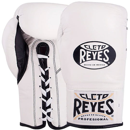 Cleto Reyes Official Safetec Gloves Boxing Gloves Cleto Reyes White 8oz