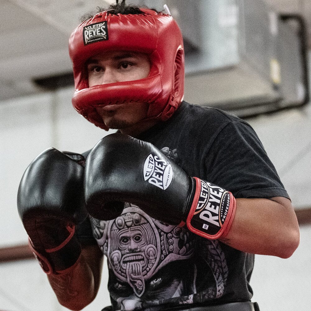 Cleto Reyes Redesigned Head Gear with Nylon Face Bar Head Guards Cleto Reyes