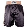 Cleto Reyes Satin Classic Boxing Trunk - Black/Gold