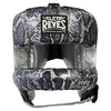 Cleto Reyes Steel Snake Redesigned Headgear Head Guards Cleto Reyes Silver/Black One Size