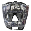 Cleto Reyes Steel Snake Traditional Headgear Head Guards Cleto Reyes Silver/Black One Size