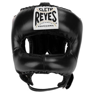 Cleto Reyes Traditional Head Gear with Nylon Face Bar - Black - One Size