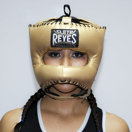 Cleto Reyes Traditional Headgear with Nylon Face Bar Head Guards Cleto Reyes