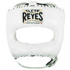 Cleto Reyes Traditional Head Gear with Nylon Face Bar - White - One Size