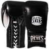 Cleto Reyes Training Boxing Gloves with Laces - Black