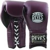 Cleto Reyes Training Boxing Gloves with Laces - Purple