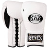 Cleto Reyes Training Boxing Gloves with Laces - White