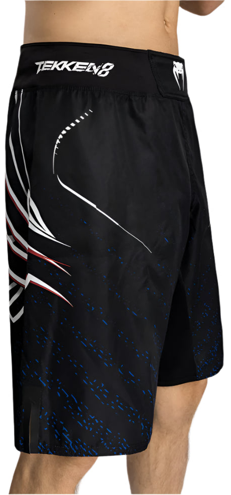 Venum X TEKKEN 8 - Jin Kazama Fight Shorts - Blue/Black/White