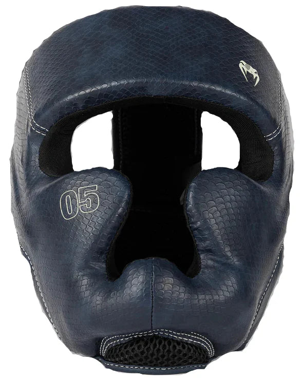 Venum Impact Evo Scales Headgear - Midnight Blue